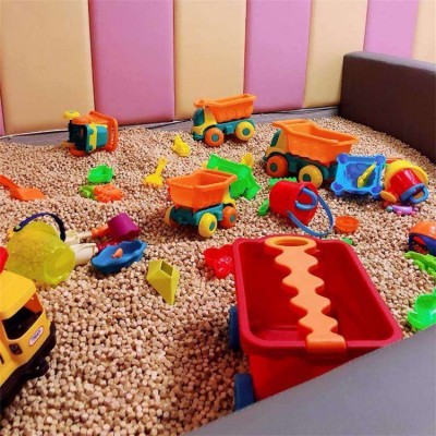 hinoki toy balls kids playground use sand pit use pillow use